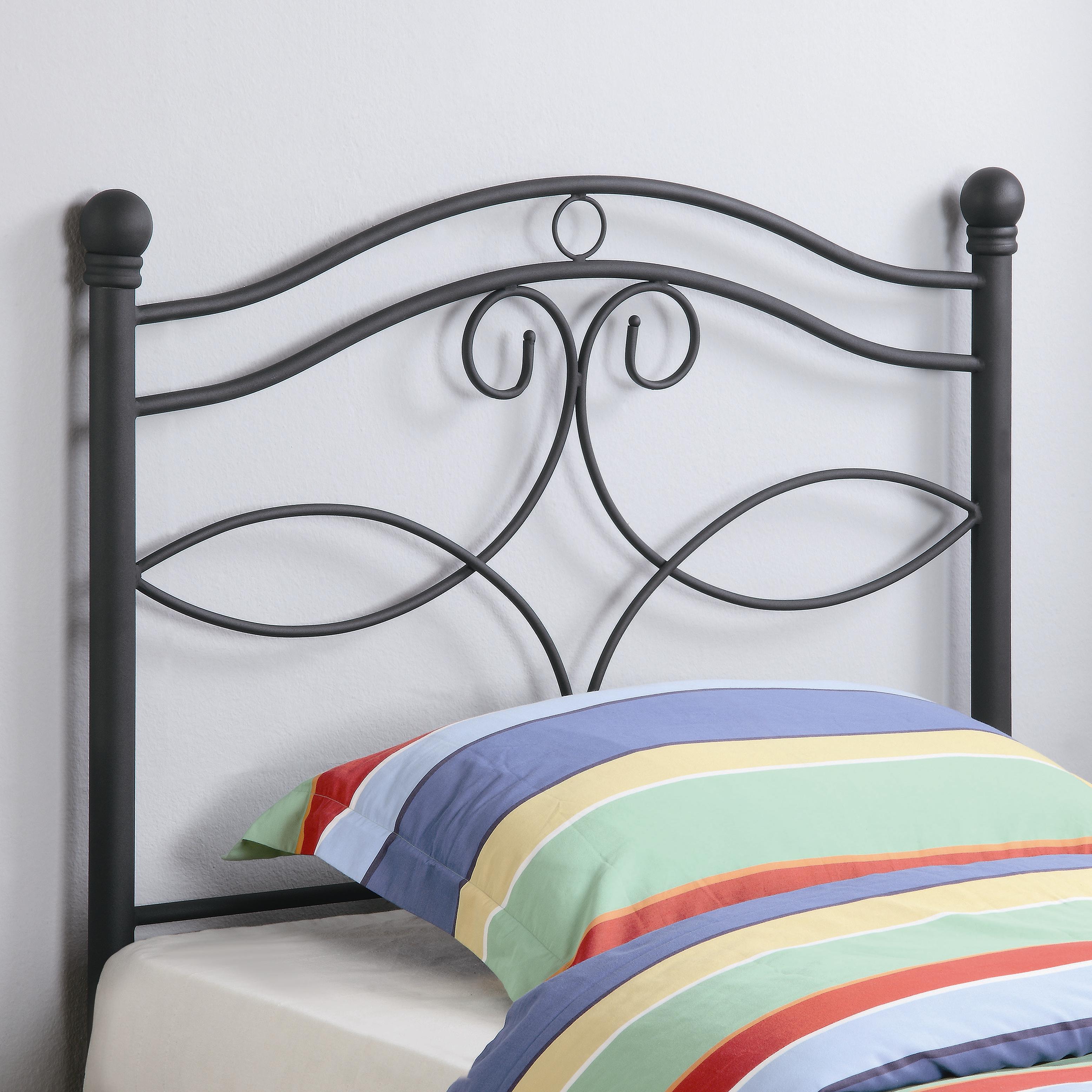 Coaster Youth Beds 450102T Transitional Twin Metal Headboard